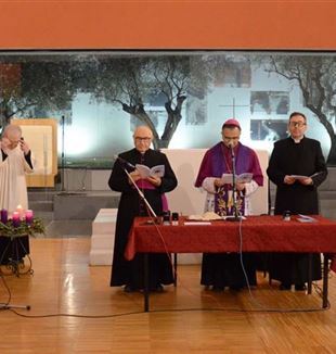 The members of the diocesan tribunal (Photo: Paolo Gianferrari)