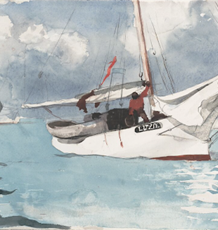 “Fishing Boats, Key West” by Winslow Homer