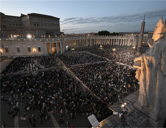 St. Peter's Square (©Ansa/Alessandro Di Meo)